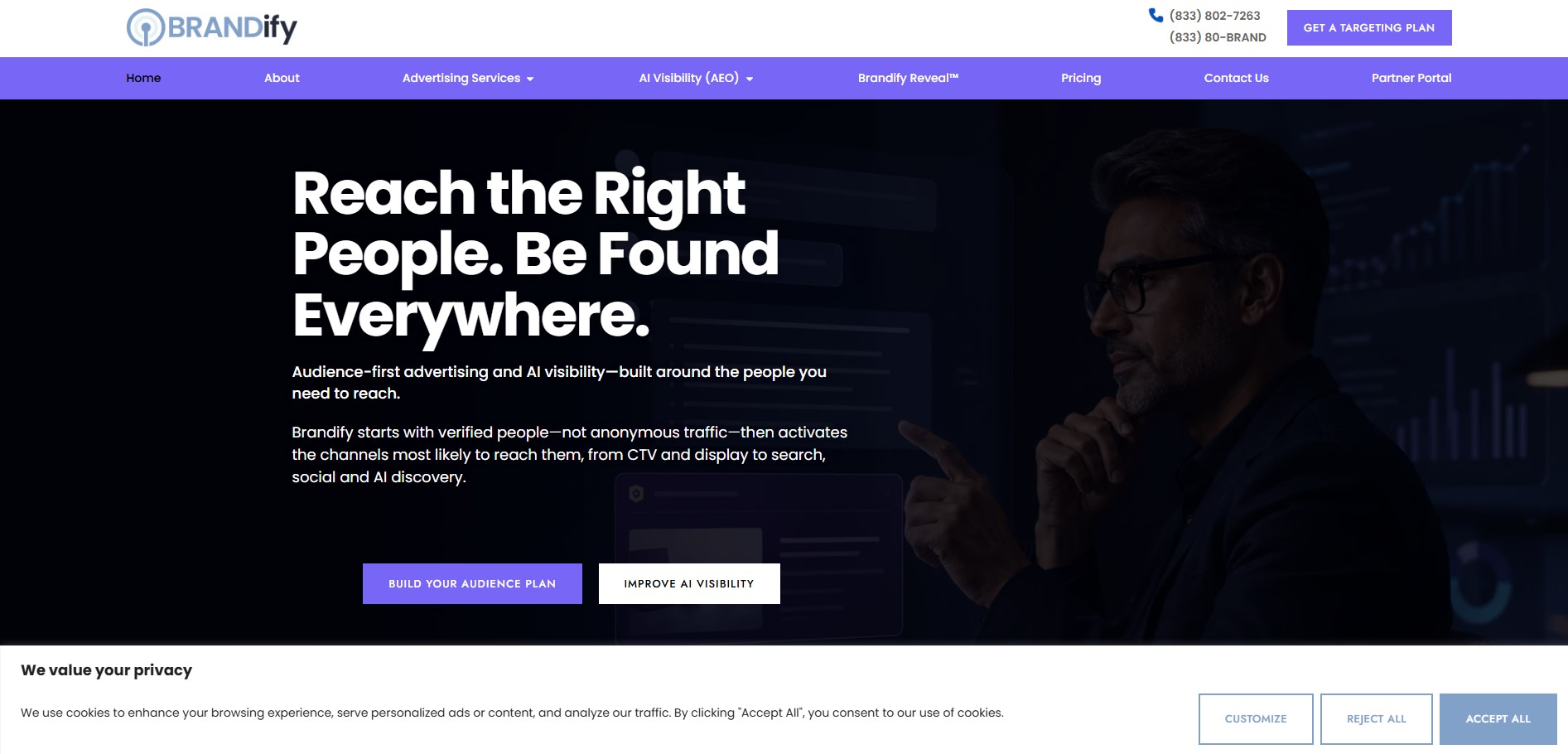Brandify website preview