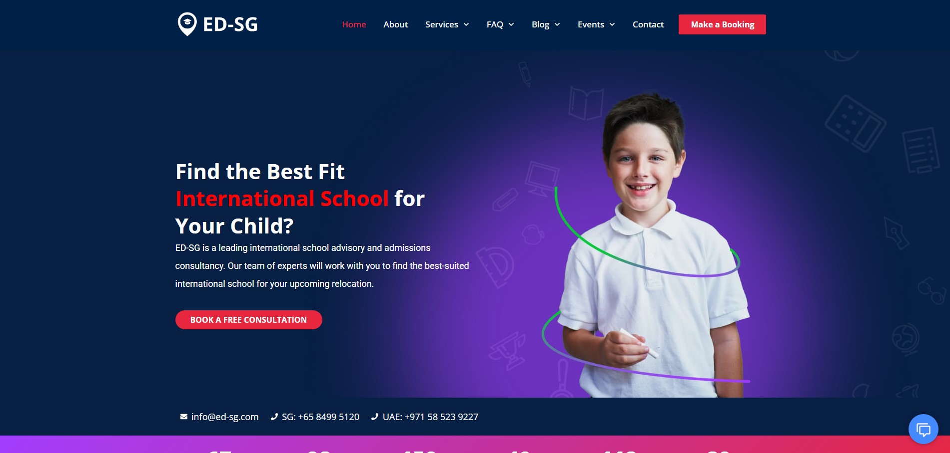 Ed Sg website preview
