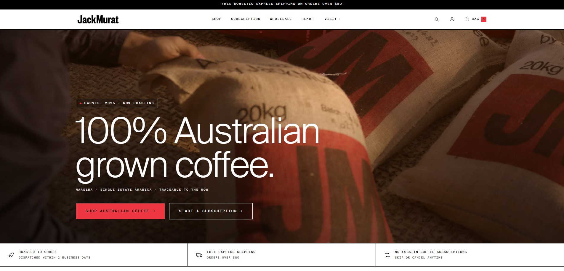 Jack Murat website preview