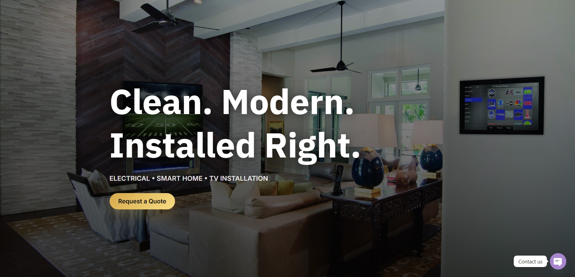 Smart Home Guys PHX website preview