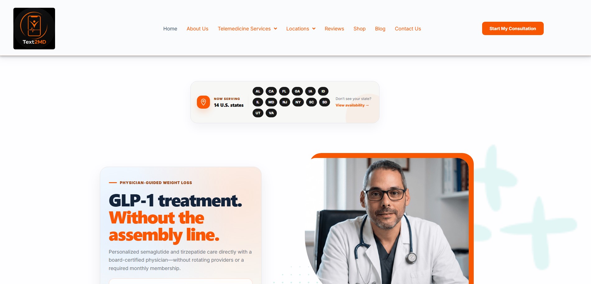 Text2MD website preview